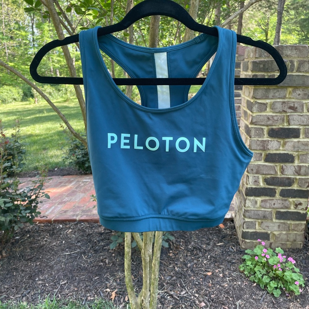 Peloton- Blue Sports Bra